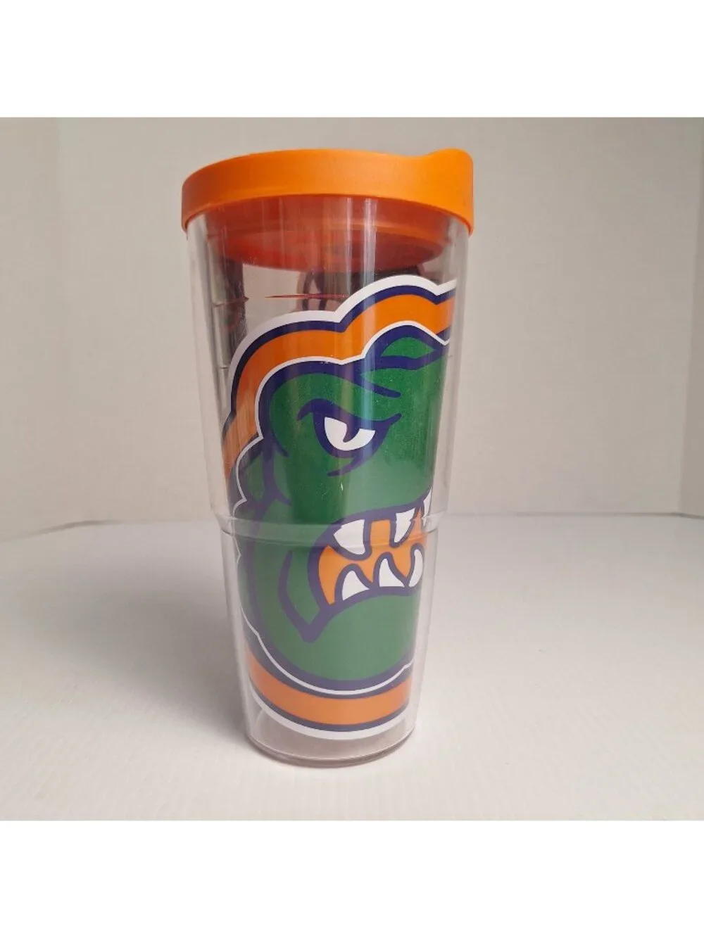 NEW TERVIS 24 OZ FLORIDA UNIVERSITY GATORS DOUBLE WALL INSULATED TUMBLER U OF F